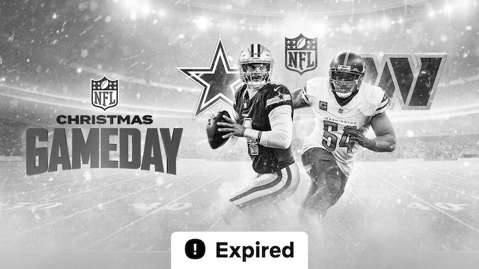 Christmas Gameday: Cowboys vs. Commanders