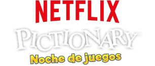 Logotipo del título «Pictionary: Noche de juegos»