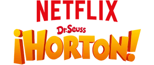Logotipo del título «Dr. Seuss: ¡Horton!»
